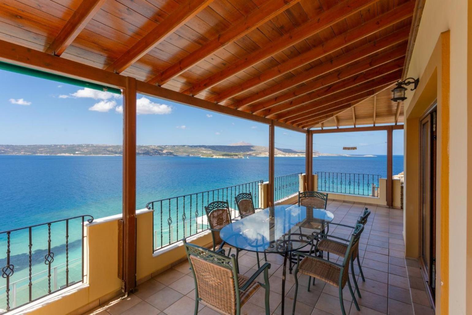 Вилла Souda Bay View Kalami  Экстерьер фото
