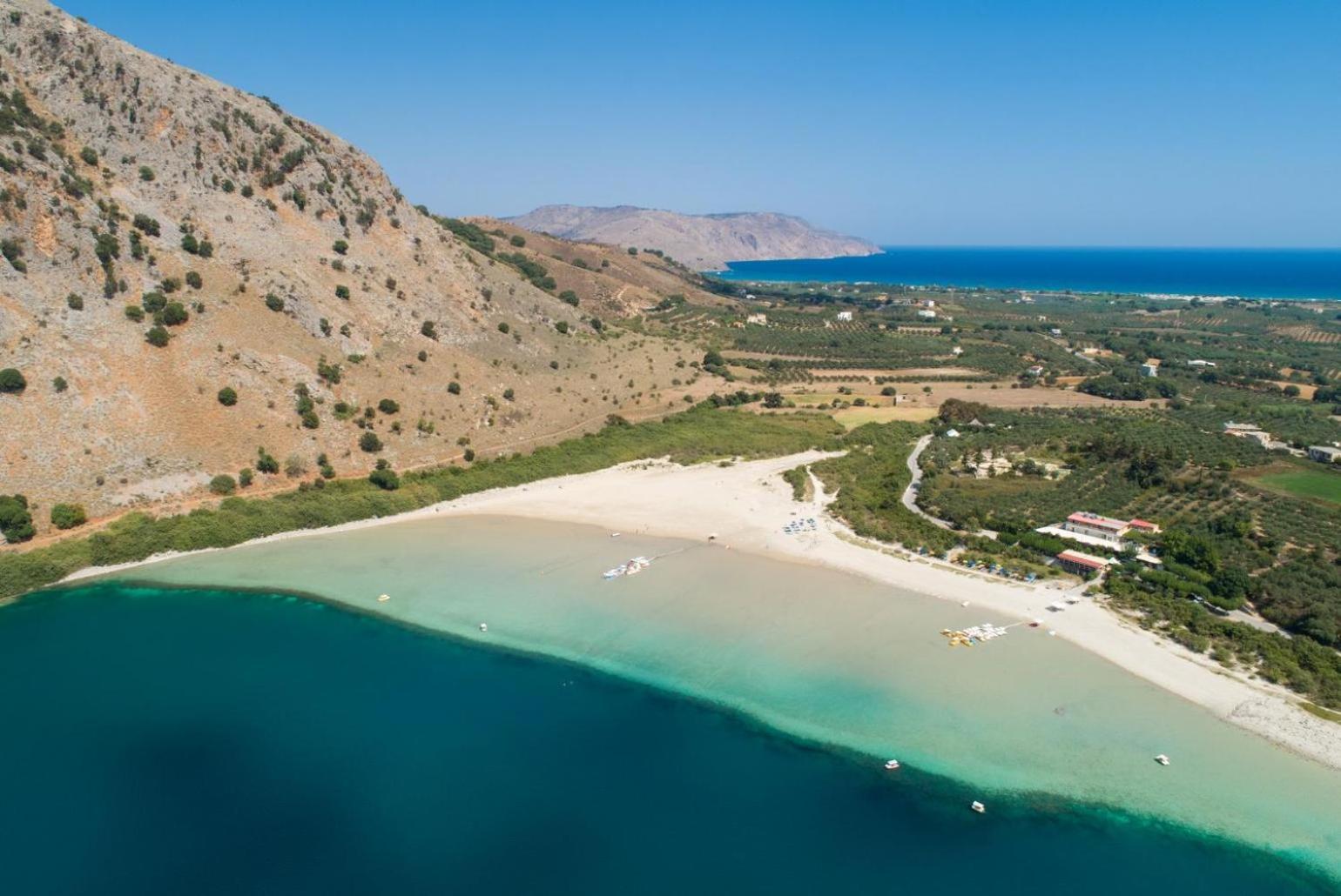 Вилла Souda Bay View Kalami  Экстерьер фото