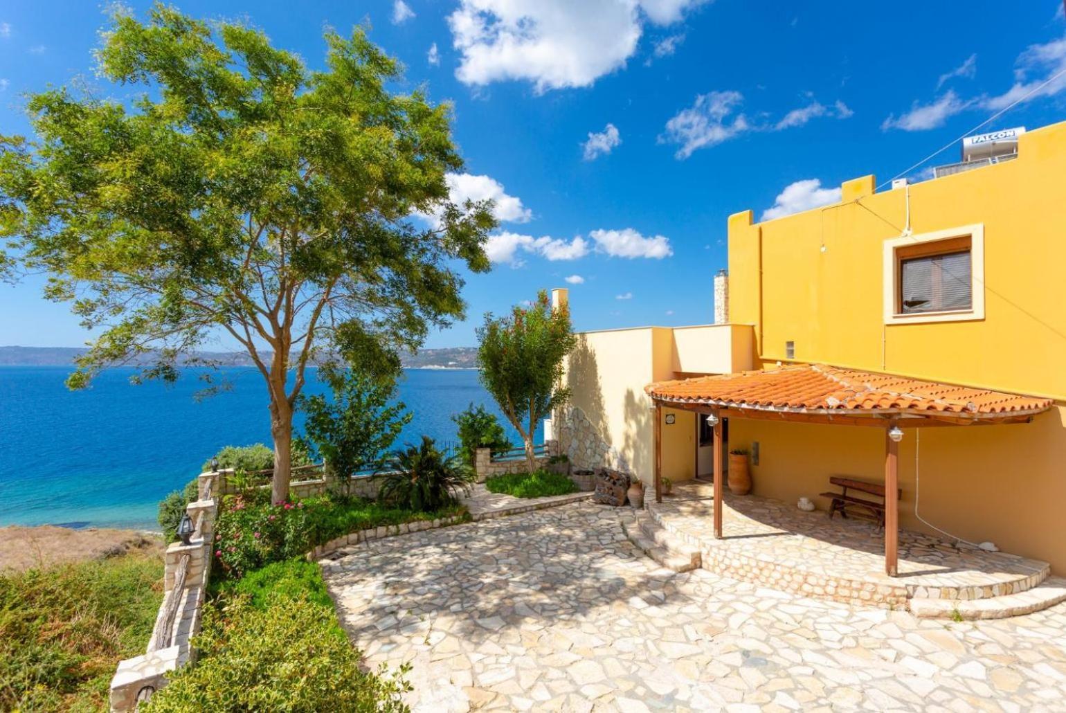 Вилла Souda Bay View Kalami  Экстерьер фото