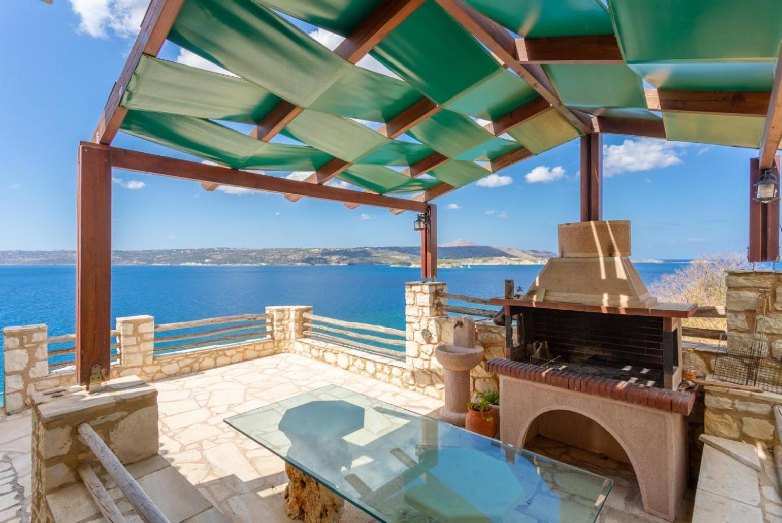 Вилла Souda Bay View Kalami  Экстерьер фото