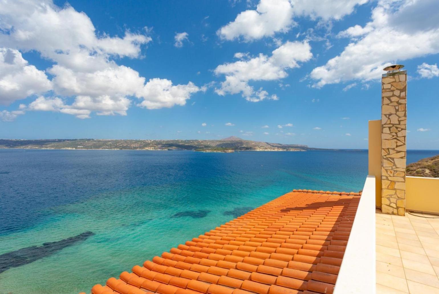 Вилла Souda Bay View Kalami  Экстерьер фото