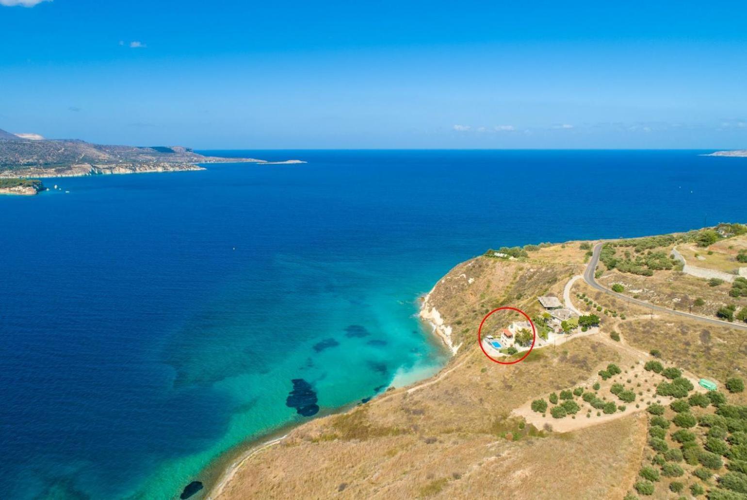 Вилла Souda Bay View Kalami  Экстерьер фото